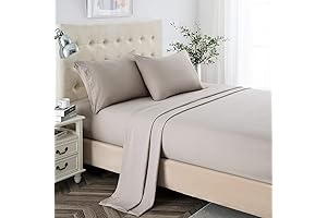 Lanest Housing King Taupe Sheets: Indulge in Opulent Comfort