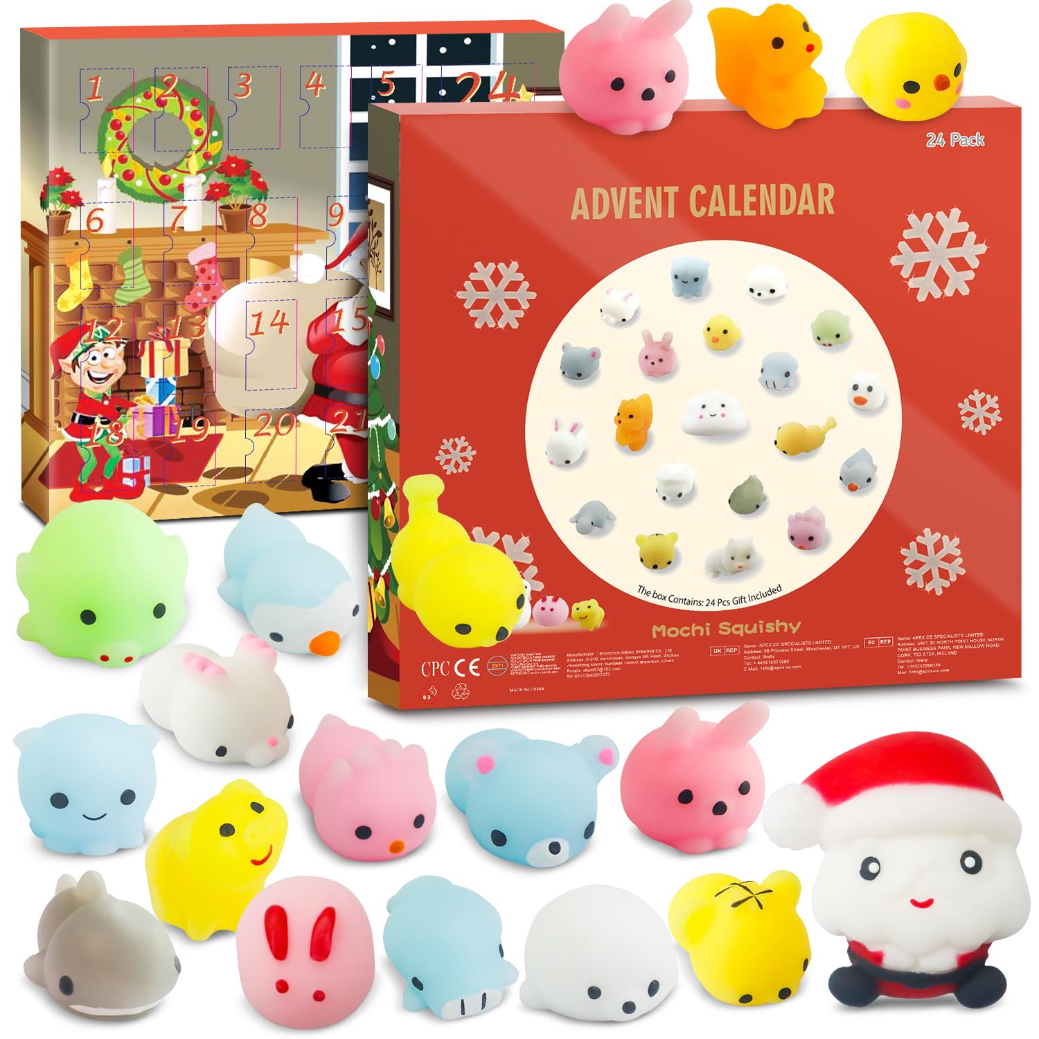 Amazon.com: Mochi Squishy Advent Calendar 2025,Squishy