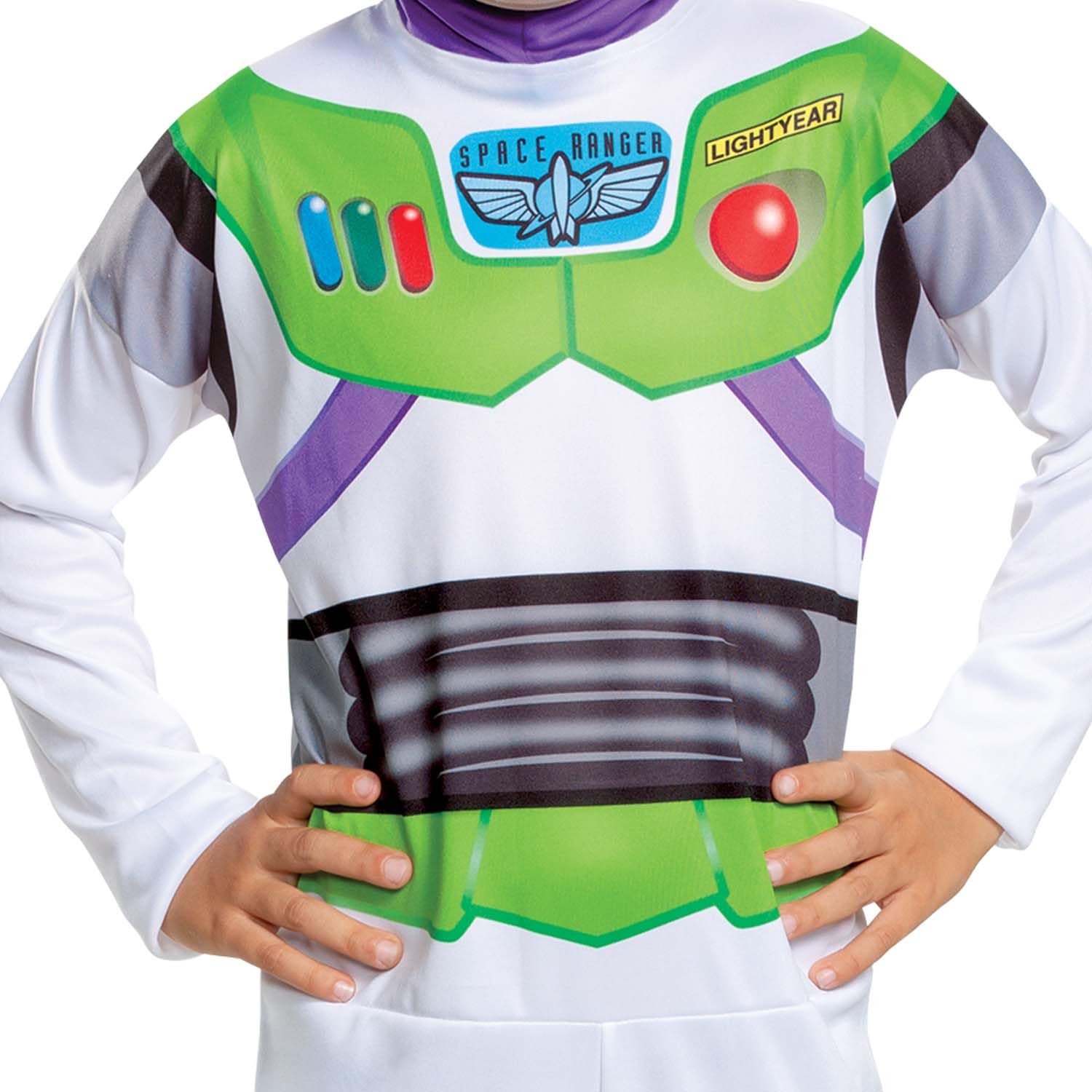 Disfraz Infantil de Buzz de Toy Story 4, Licencia Oficial de Disguise, Ajuste Cómodo y Diseño Detallado, Para edades de 7 a 8 años, 4 a 6 años