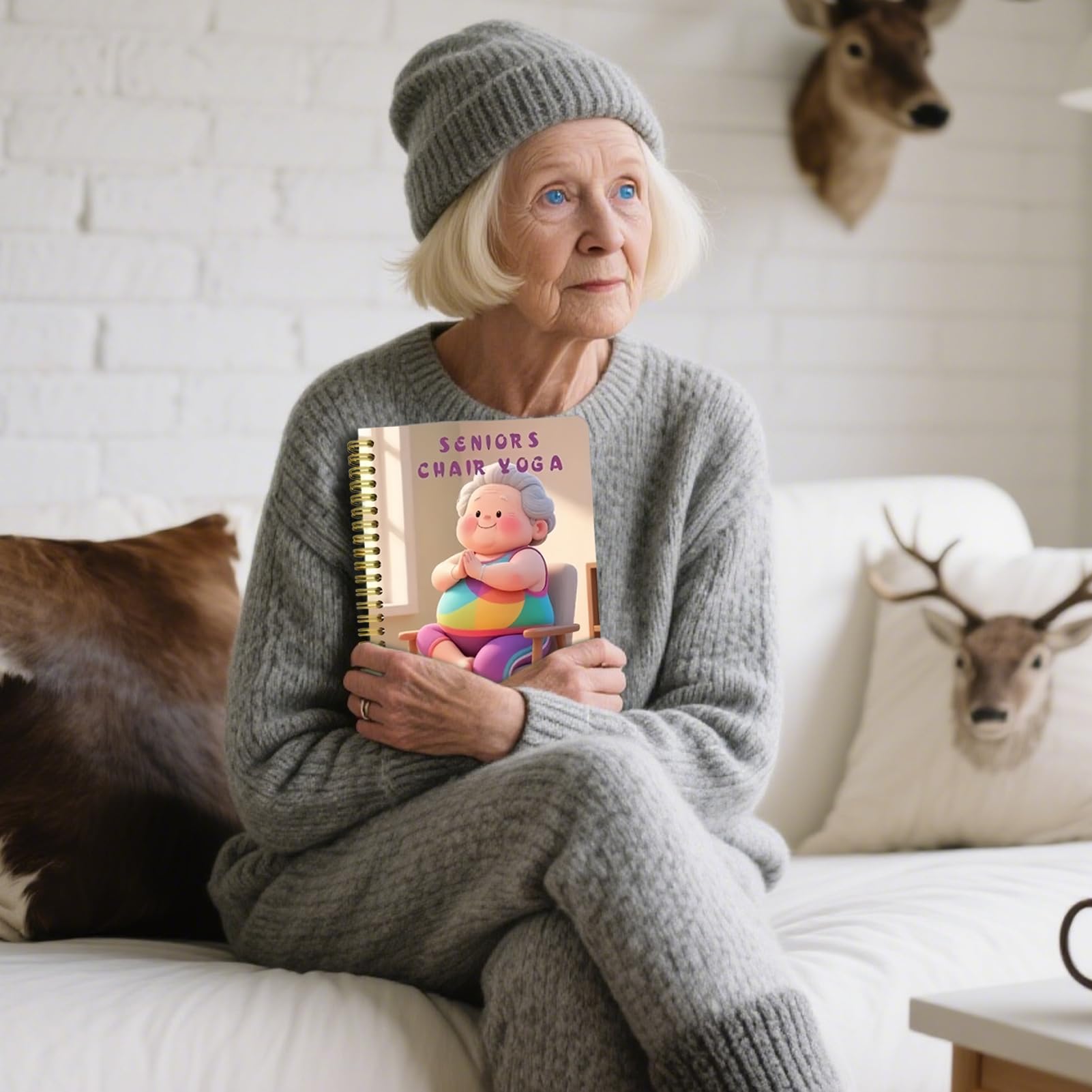 Yoga sulla sedia per anziani - Libro Di Esercizi Sulla Sedia Per Anziani | Guida Allenamento Principianti Seniors Casa Stile Di Vita Sano