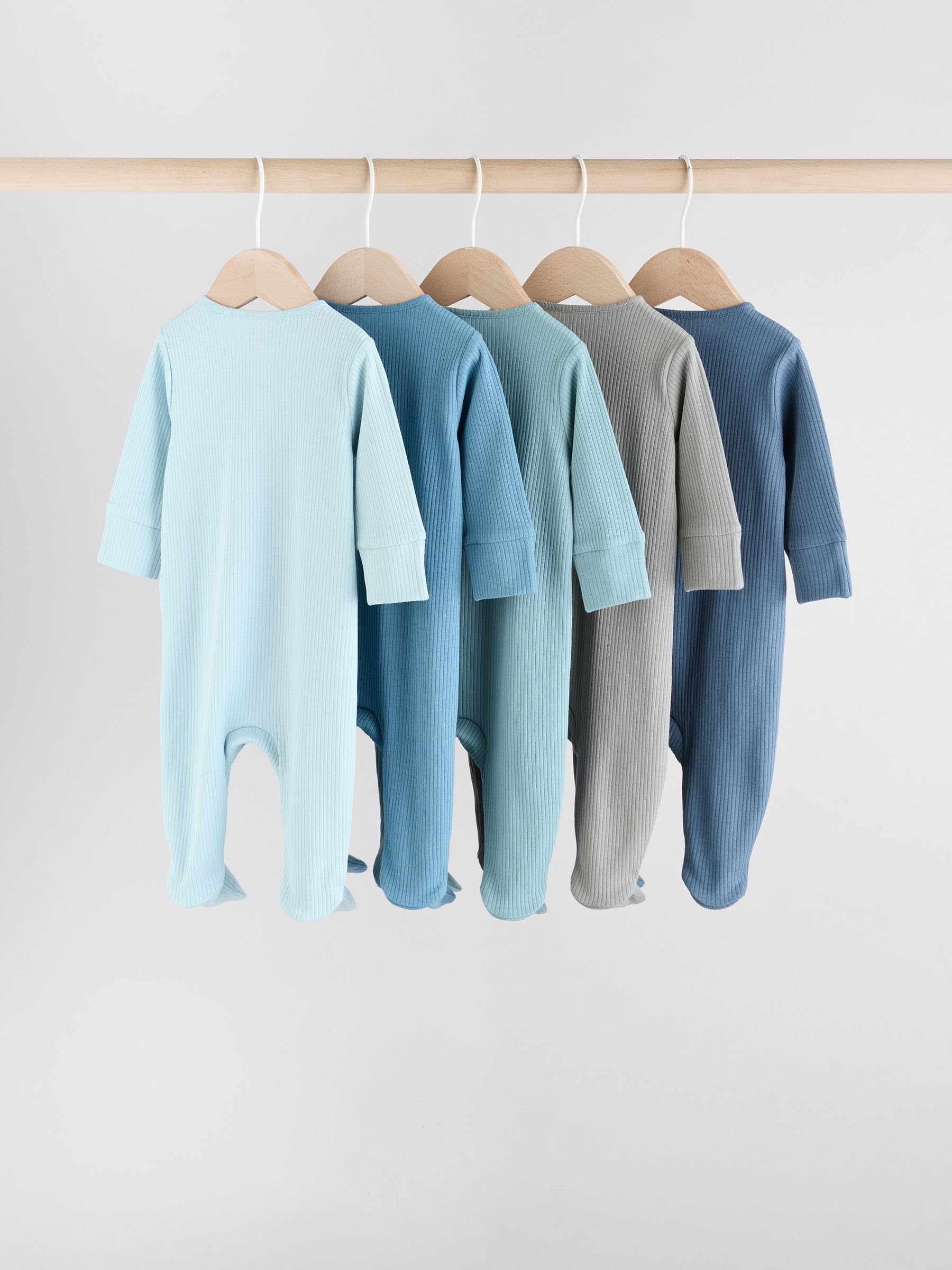 NEXT Bébé garçon Dors-Bien à Zip Double-Sens, Lot de 5