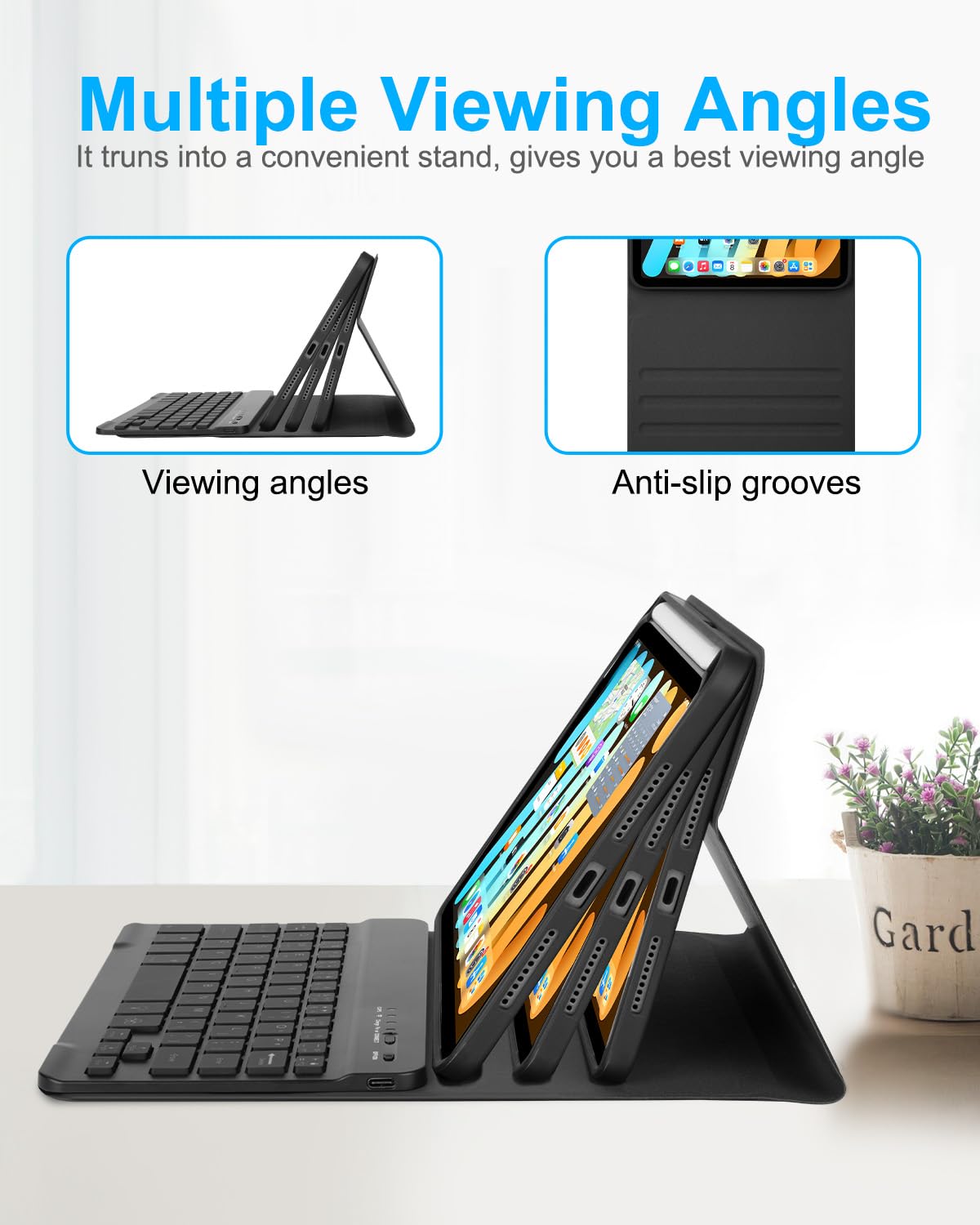 Amazon.co.jp: EAMPANG キーボードマウス付きケース iPad mini 7th(A17