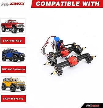 Amazon | RCAWD TRX4M ポータルアクスル&ディファレンシャルギア Amazon | RCAWD TRX4M ポータルアクスル&ディファレンシャルギア