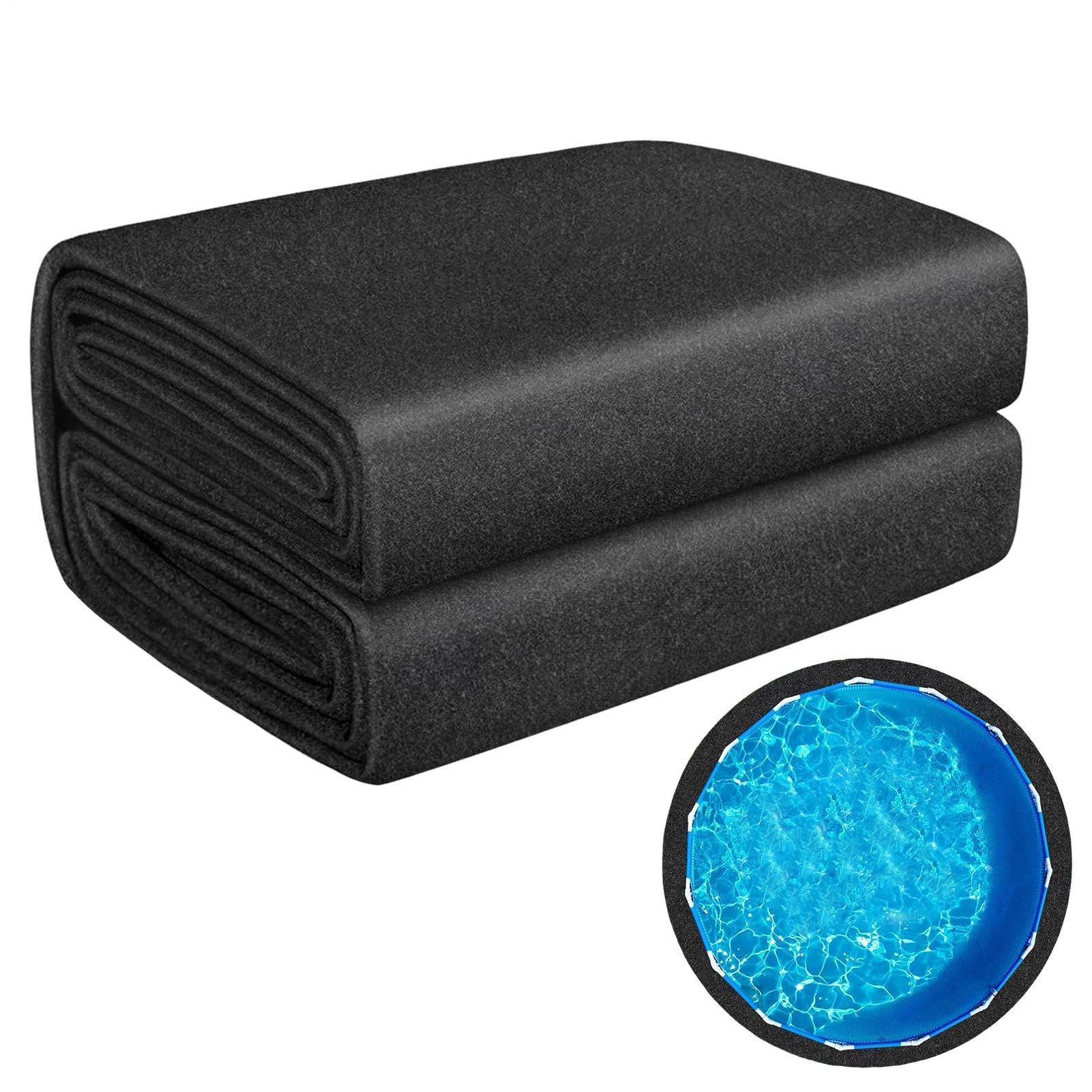 3.05 m Pool Underlay Round Pool Groundsheet - UV-Stable & Tear-Resistant Underlay for Pool, Protective Mat for Frame Pools, Inflatable Pools and Paddling Pools