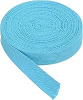 Vista 70 de PATIKIL Cinta de sarga de algodón de 1 pulgada, 50 yardas, cinta de algodón, cinta de encuadernación al bies, cinta de espiga para costura, Verde