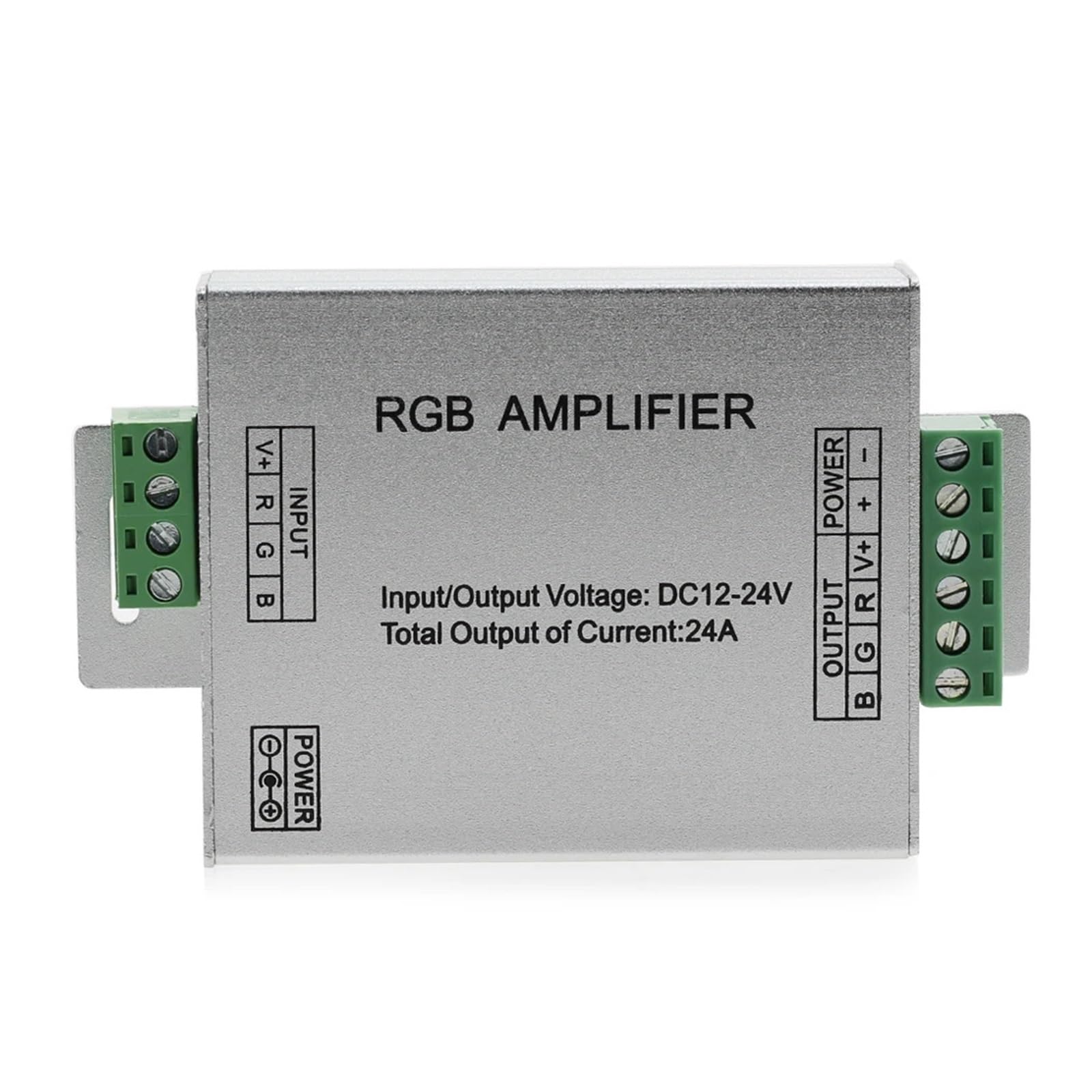 1 pz Amplificatore LED RGBW/RGB DC12-24V 24A 4 canali di uscita Strip Light Ripetitore potenza Controller console(RGBW)