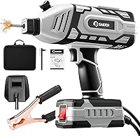 Saker Portable 110V Stick Welder with IGBT Inverter, 20-120A Adjustable Current, Supports 3/32"-1/8" Rods - Compact Arc Welder for DIY & Repairs