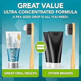 Kids Toothpaste No Fluoride; Non-Toxic Remineralizing Nano Hydroxyapatite Toothpaste Made by Dentist with Xylitol for kids Cavity Protection & Gums, Safe to swallow for Children/Toddlers, Yummy Orange