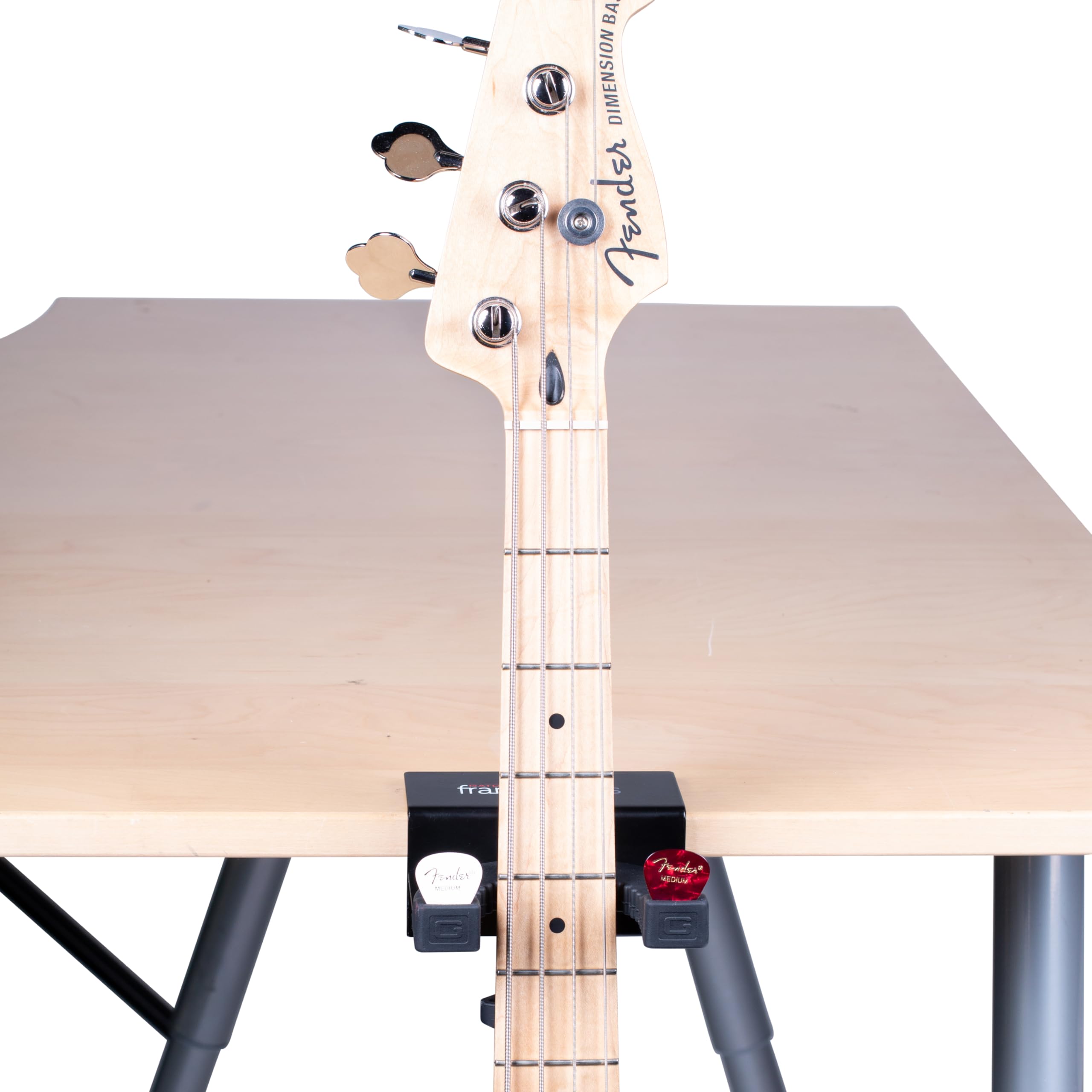 Gator Frameworks Gitarrenhalshalter mit Tischklemme (GFW-GTRDSKCLAMP-1000)