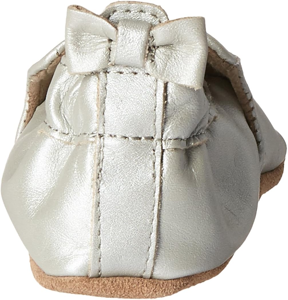 Robeez Kids' Soft Soles with Bow Back Crib Shoe
