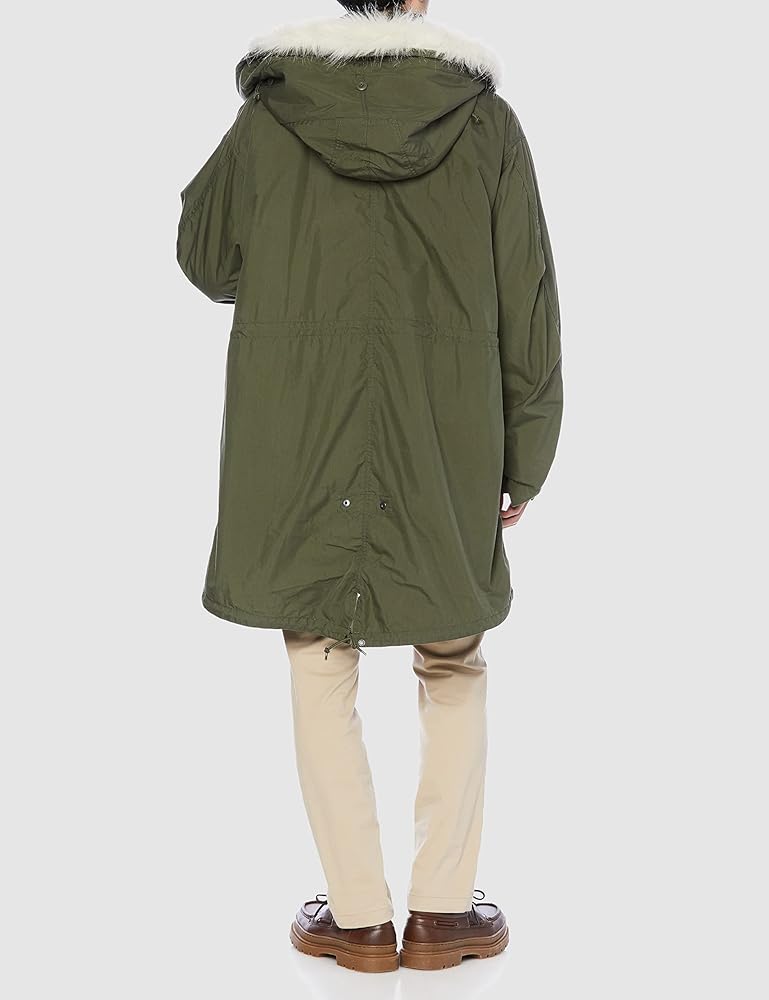 Amazon | [アルファインダストリーズ] ファーコート M-65 モッズコート