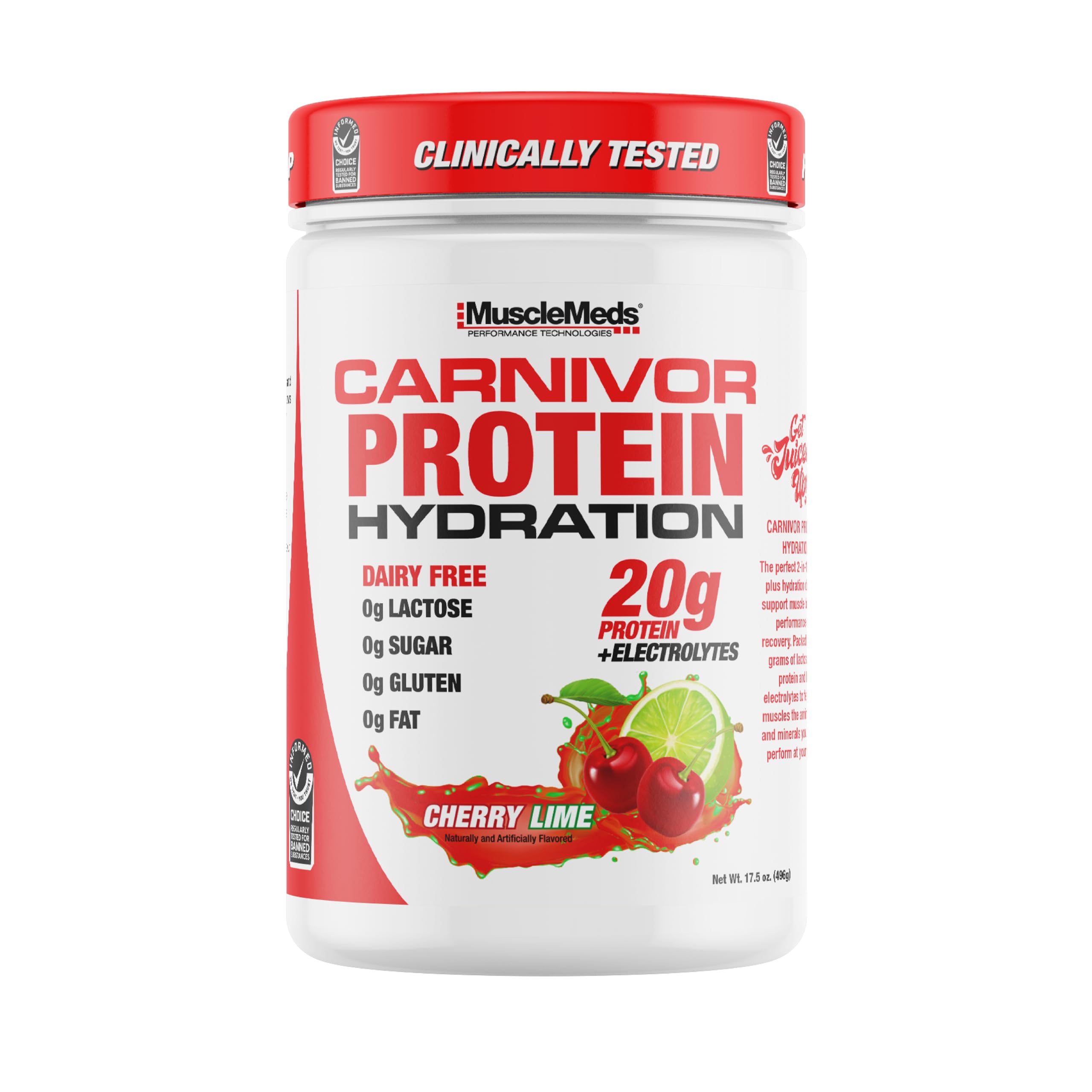 Amazon.com : MuscleMeds Carnivor Protein Hydration Drink Powder