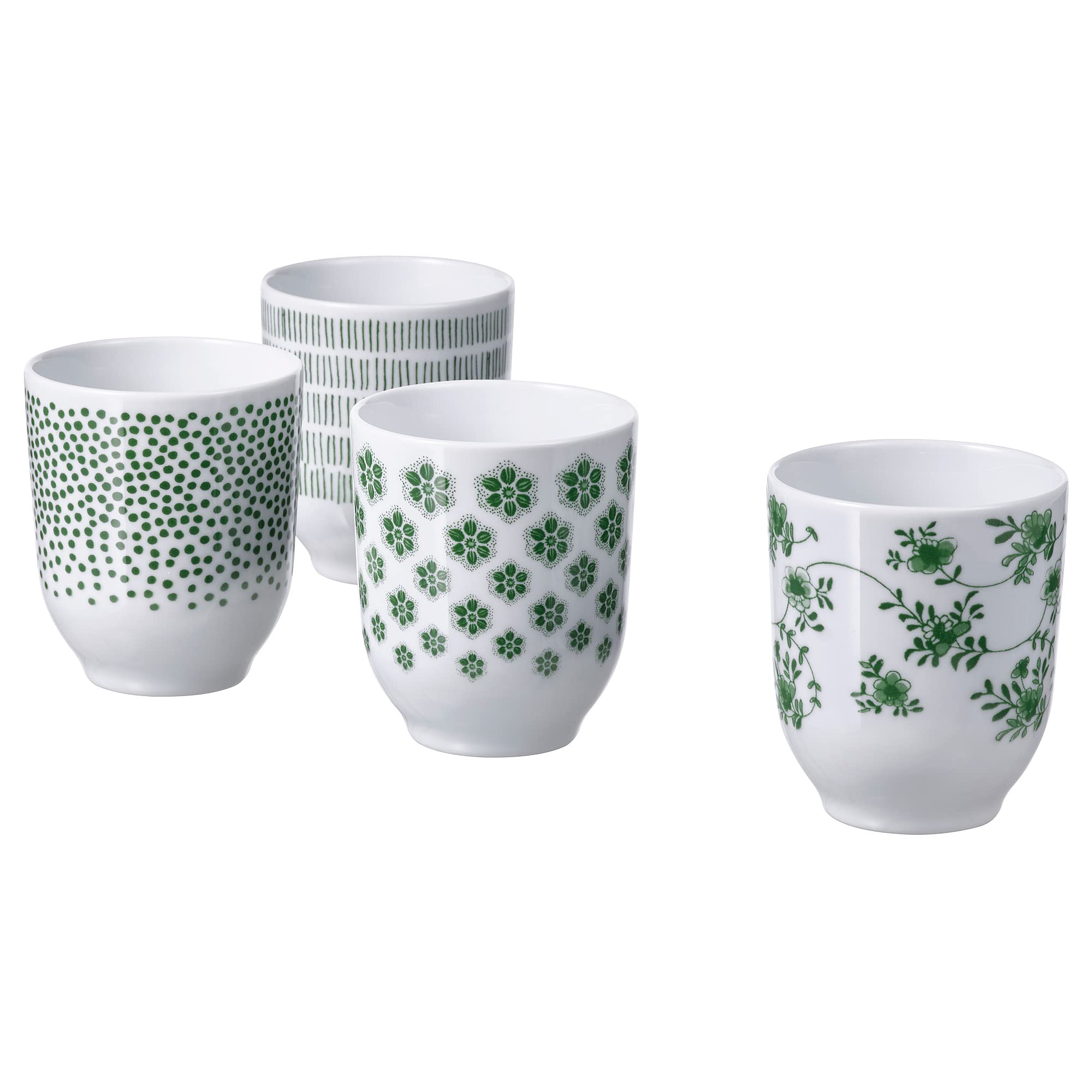 Ikea Enthusiasm Mug, 10oz Patterned / Green Home & Kitchen
