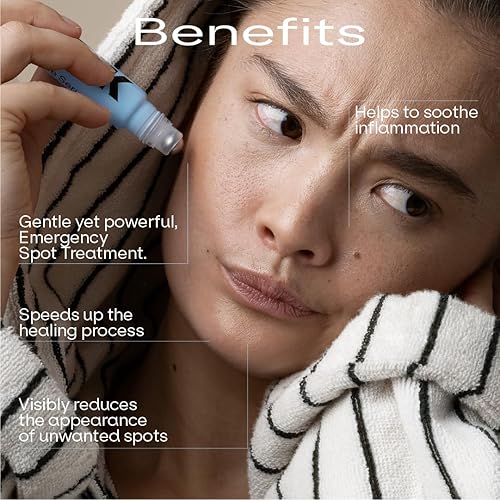 Miniatura 2 de Peace Serum - Suero de tratamiento de emergencia para acné y espinillas para el rostro, transparente, ligero, rápido y dirigido, vegano,