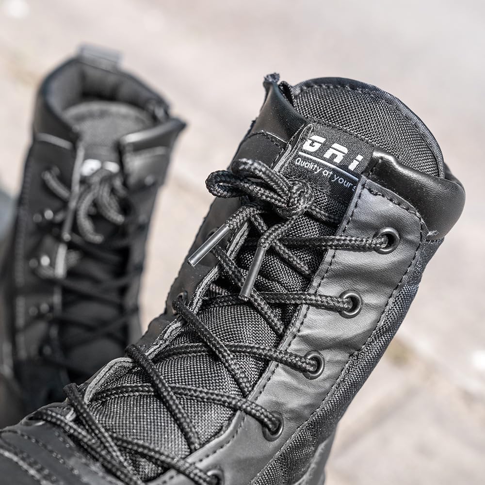 Kids Hiking Boots, Girls Boys Hiking Boots Waterproof, Tactical Anti-collision Non-slip desert boots Kid Military Fan Shoes Children's Work Boots