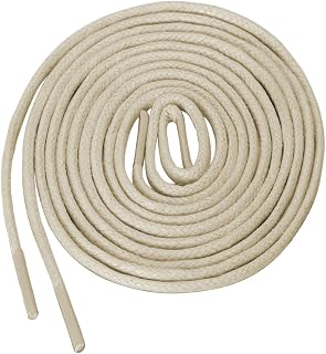 uxcell 2 Pairs Round Waxed Shoelaces Colored Oxford Shoestrings for Dress Shoes Boots