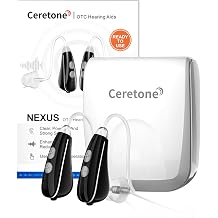 Ceretone OTC Hearing Aids for Seniors, Behind-the-Ear Hearing Aid