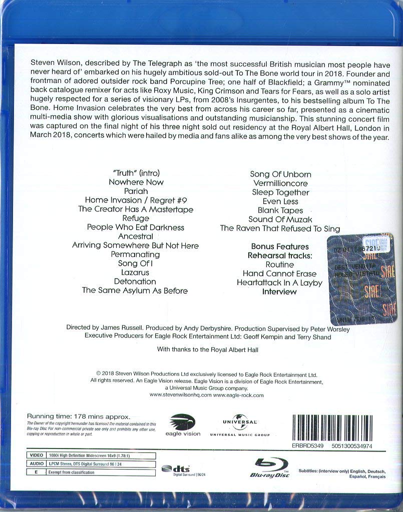 Home Invasion: In Concert At The Royal Albert Hall