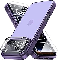 Vista 105 de 3 en 1 Funda Magnética Fuerte para iPhone Air, 1X Protector de Pantalla + 1X Protector de Lente de Cámara, Cubierta Protectora a Prueba de Golpes