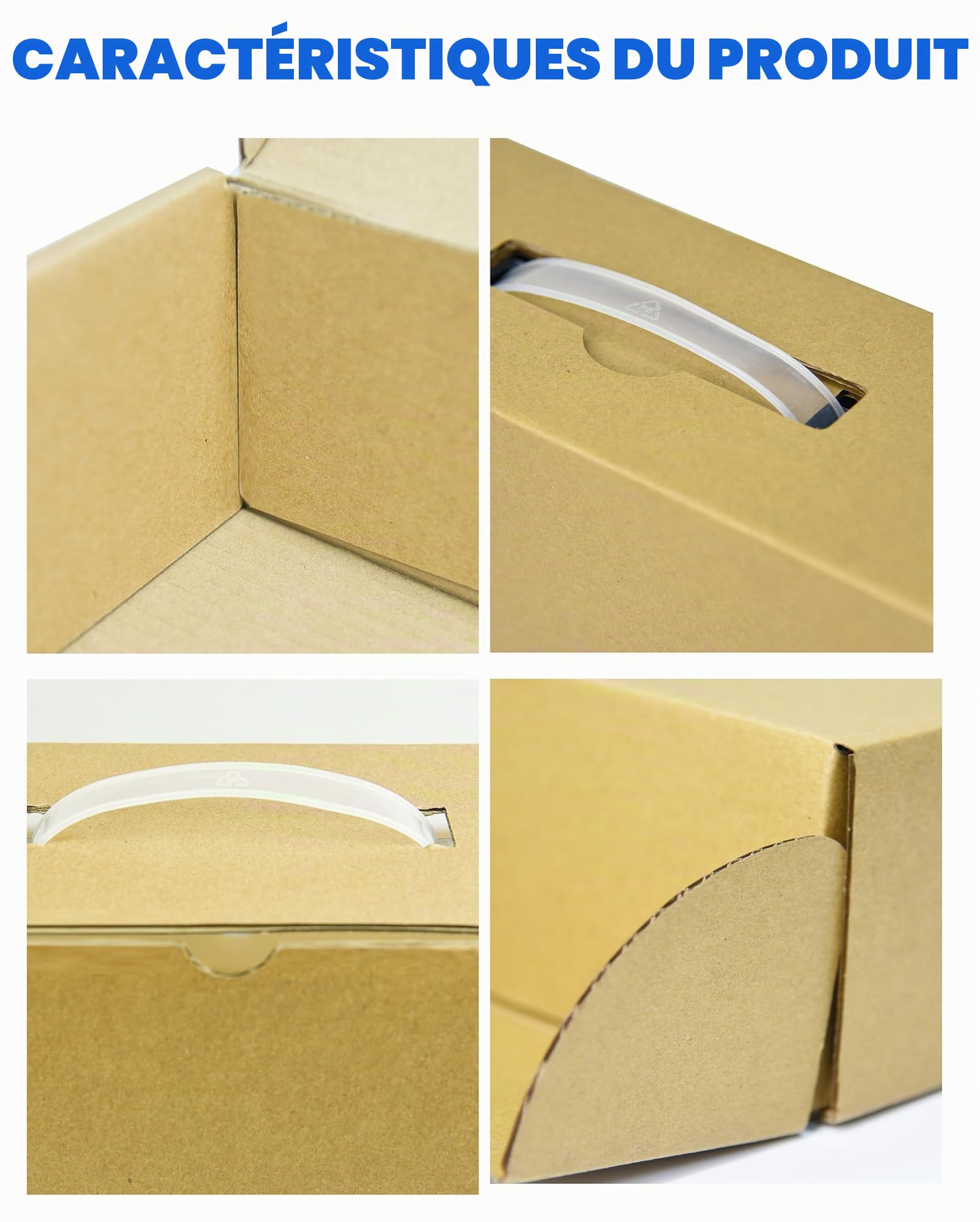 Boîte d'expédition pour ordinateur portable avec mousse de protection pour ordinateur portable jusqu'à 17" - Carton d'expédition pour ordinateur portable - Boîtes d'expédition sécurisées