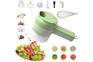 4-in-1 Multi-Functional Electric Vegetable Chopper