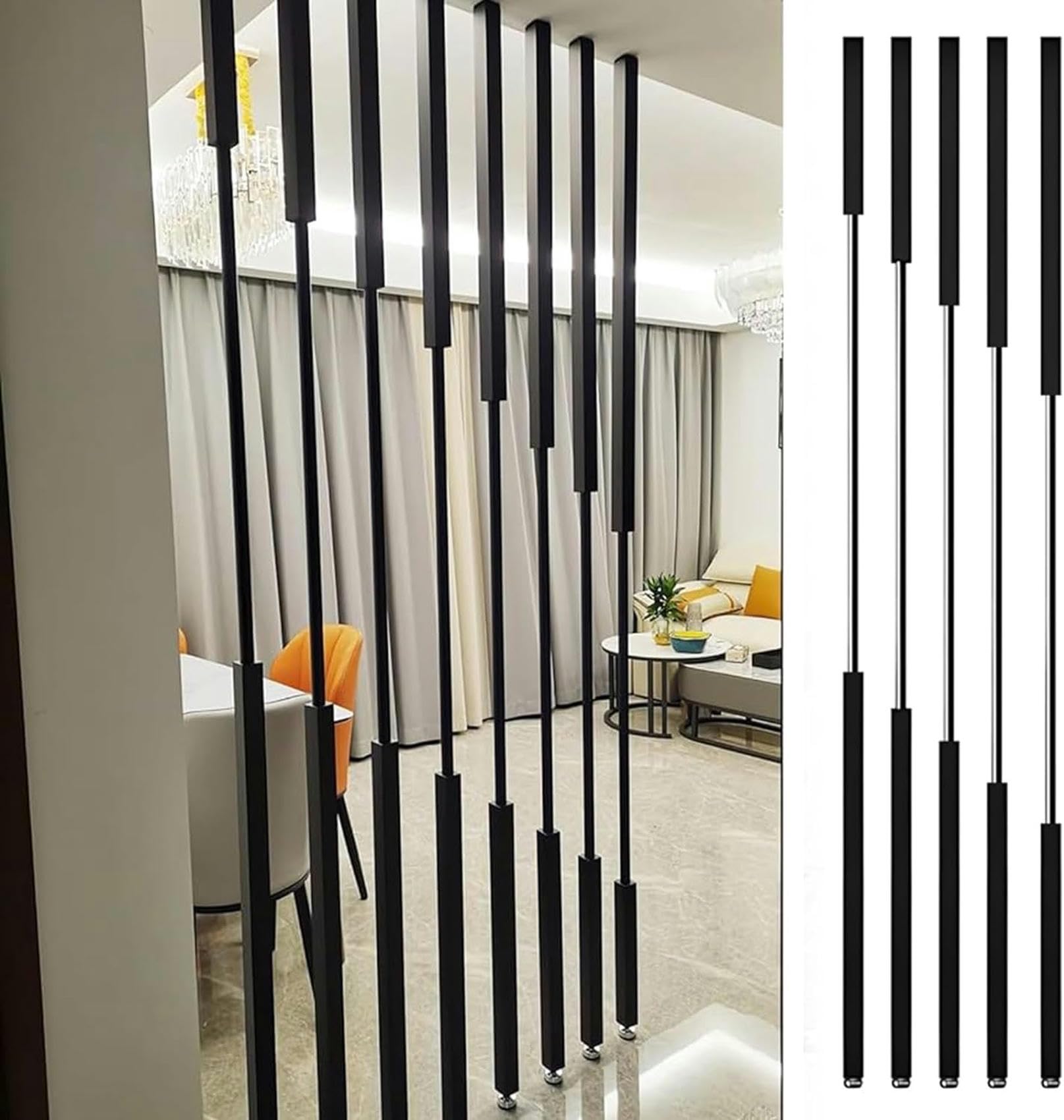 Cloison de séparation moderne appartement solution intimité gain de place
