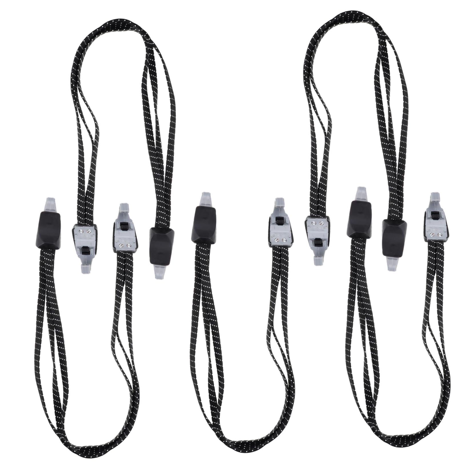 BESPORTBLE Bike Strapping 5pcs Luggage Tie Down Belts 3 in 1 Design for Roof Racks and Trailers