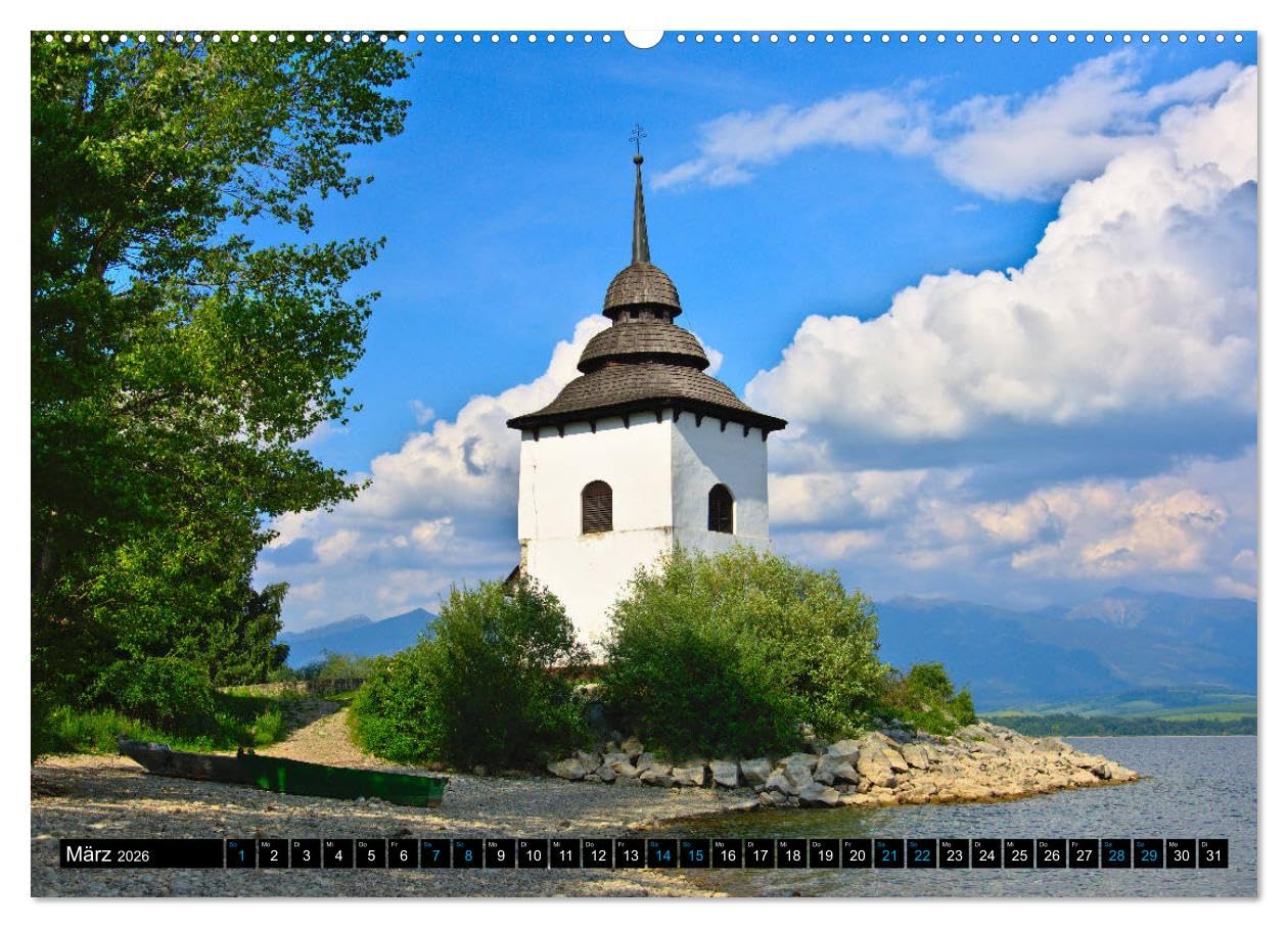 Slowakei - Abseits der Hohen Tatra (Wandkalender 2026 DIN A2 quer), CALVENDO Monatskalender: Eindrücke aus dem Burgenland Europas (CALVENDO Natur)