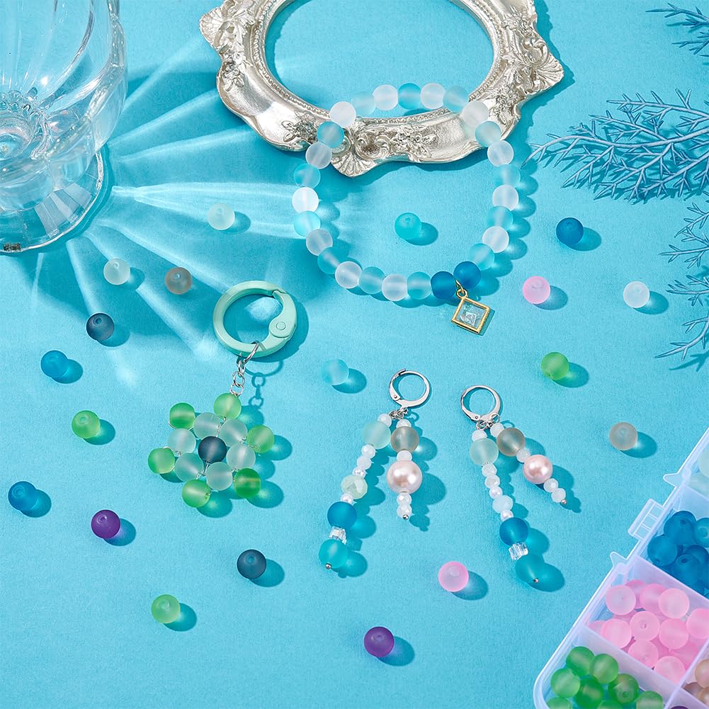 Molte Perle Di Vetro Colorato Vetro Veneziano Colorato, Glas Di Murano - Foto 6