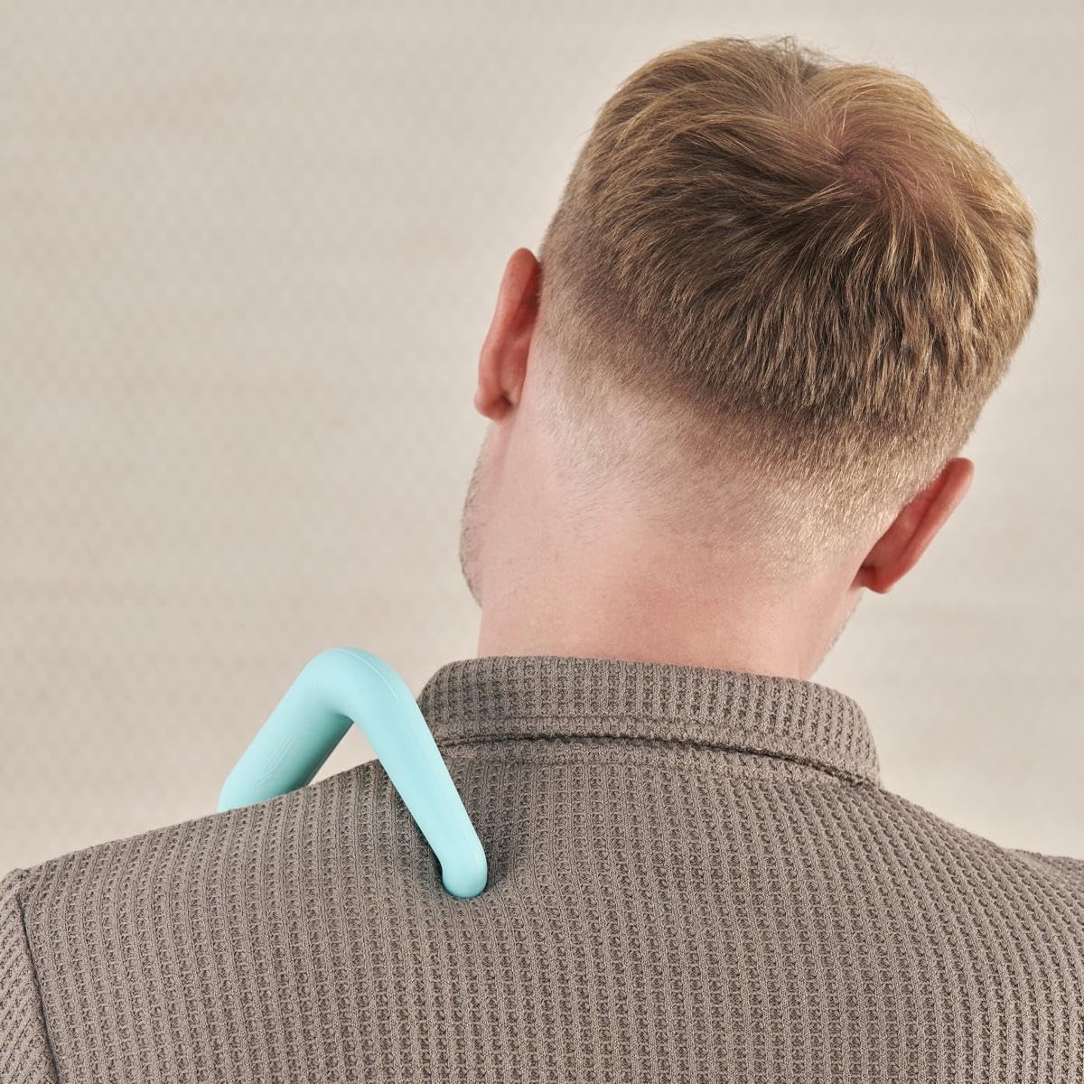 Nackenrelaxer - Massagehaken für Nacken & Schultern, Triggerpunkt-Tool mit Nylonkern & Silikonüberzug, Triggerkopf-Massagehaken für effektive Selbstmassage