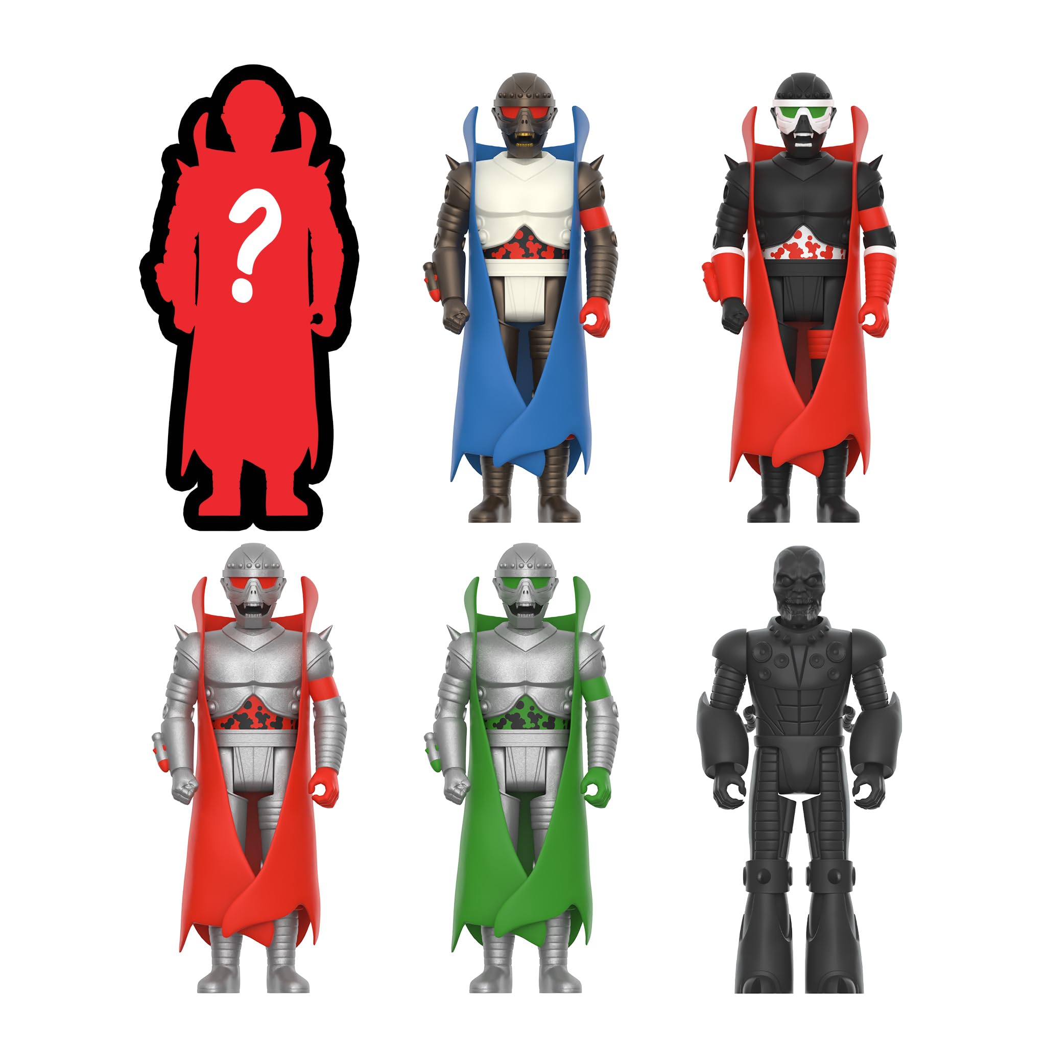 Amazon.com: Super7 Czarface Blind Box Flat Reaction Figures - (12