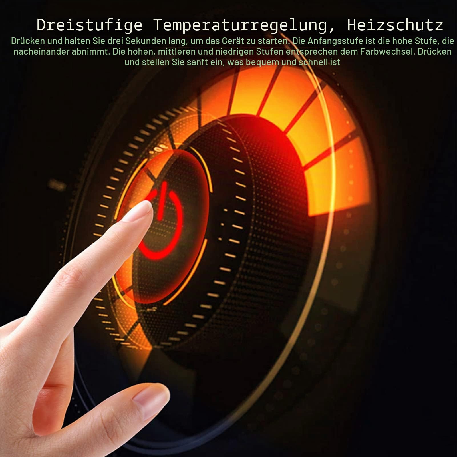 Beheiztes Sesselkissen 3 Temperaturstufen, Heizt Sich Schnell Auf, USB-Heizung Verdickter Sitzwärmer For Bürostuhl, Schaukelstuhl(Gray)