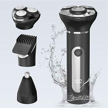 Amazon | メンズシェーバー 【1台3役 多機能セット】髭剃り 電動