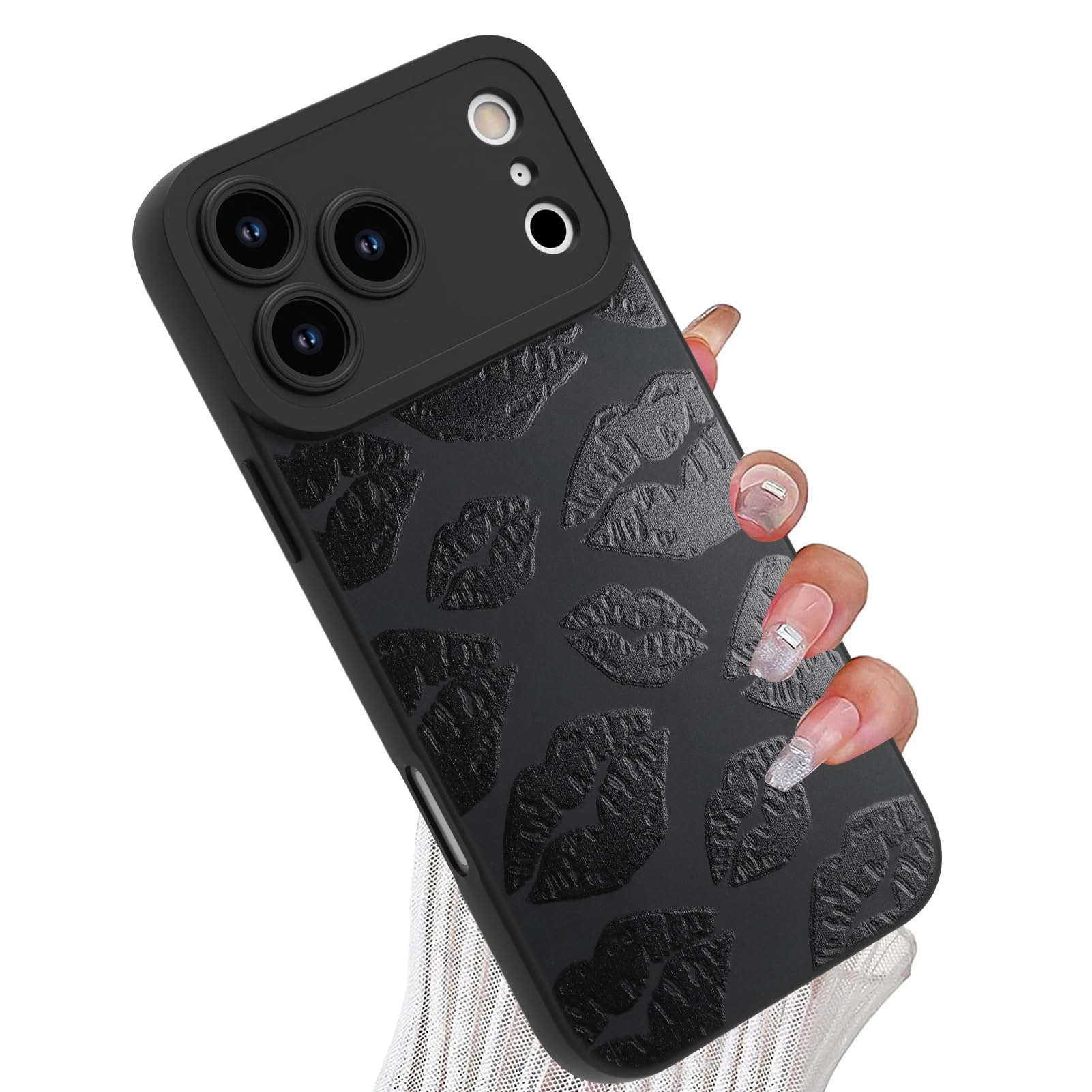 Amazon.com: Wlxee for iPhone 17 Pro Max Case, Cute Lipstick Kisses