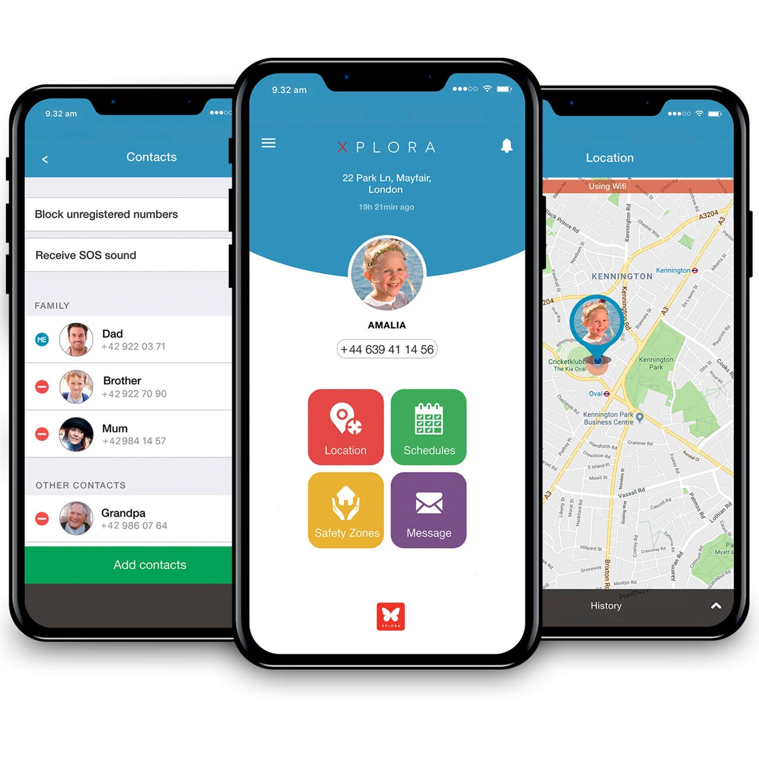 Buy XPLORA 1 Smartwatch for Children GPS, Phone, Text Messages, Emojis, Voice Messages
