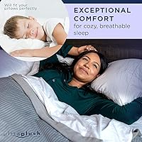 Vista 7 de UltraPlush - Juego de 2 protectores de almohada impermeables para cama king