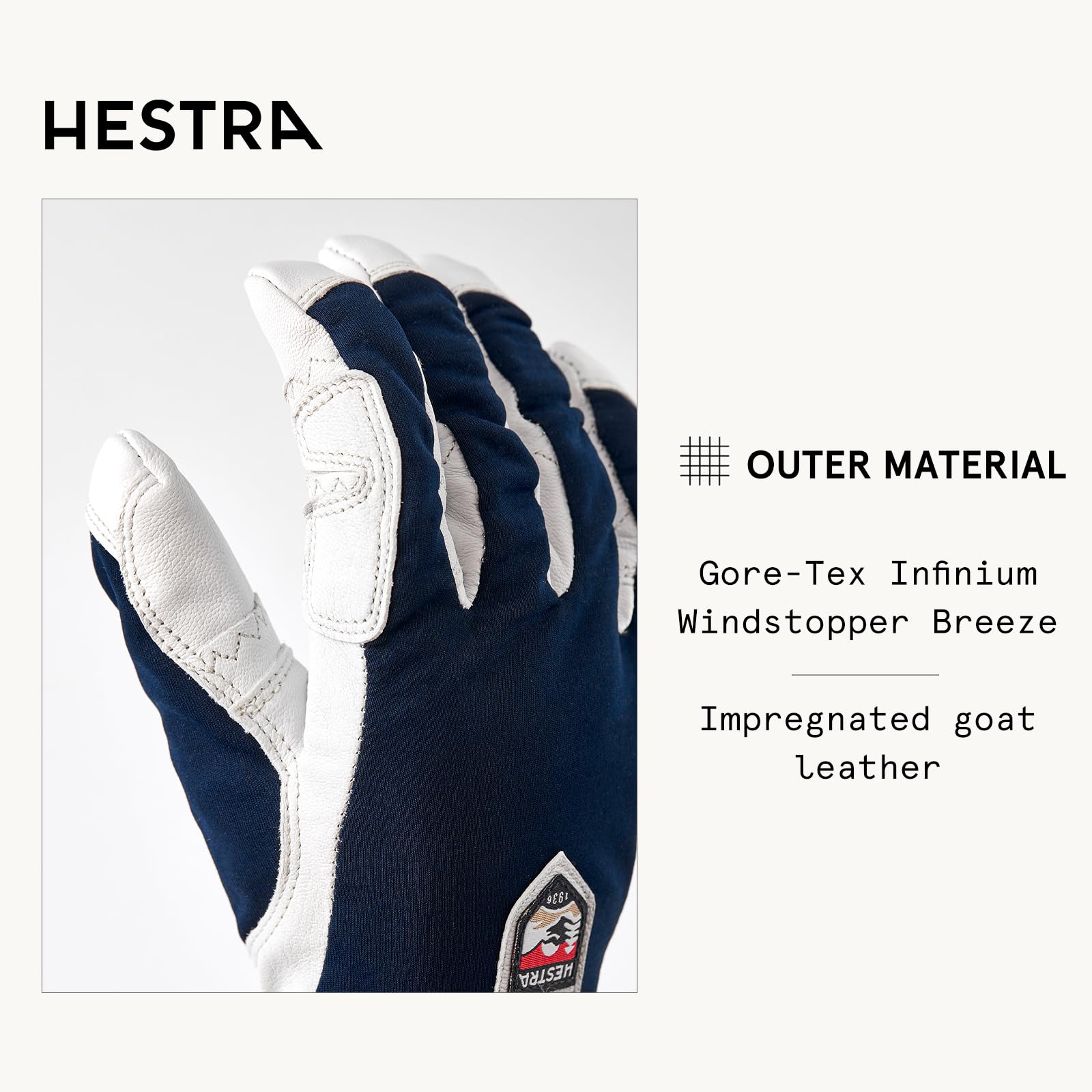 Hestra Ergo Grip Active - Guantes de esquí para Hombre y Mujer, con Forro para otoño e Invierno