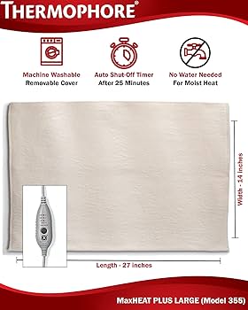 THERMOPHORE MaxHEAT Plus 新型サーモフォア タイマー付き Amazon.com: Thermophore MaxHEAT Plus Automatic Moist Heating Pad