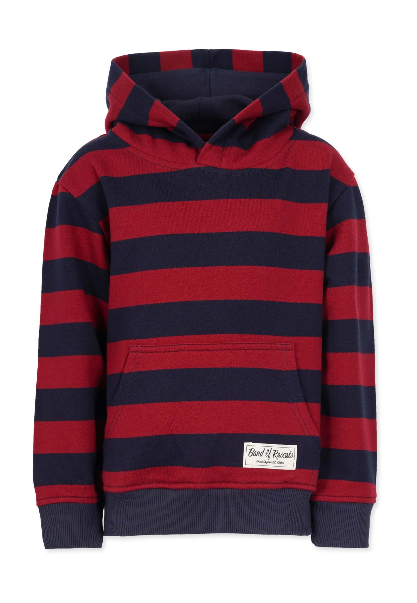 Band of Rascals Dziecięca bluza z kapturem Striped bawełna ekologiczna
