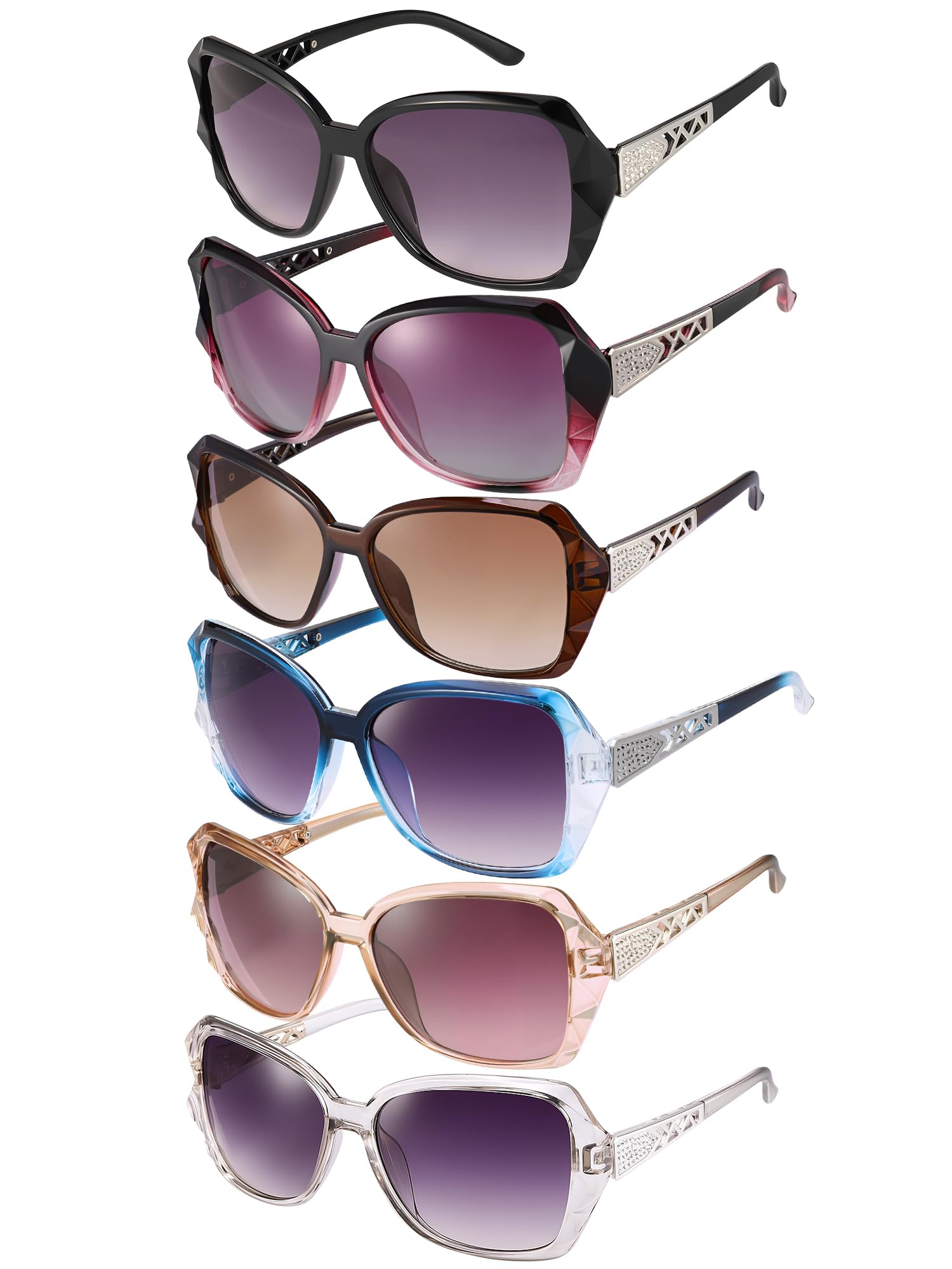 DragonflyDreams Women Large Sunglasses, UV 400 Glasses