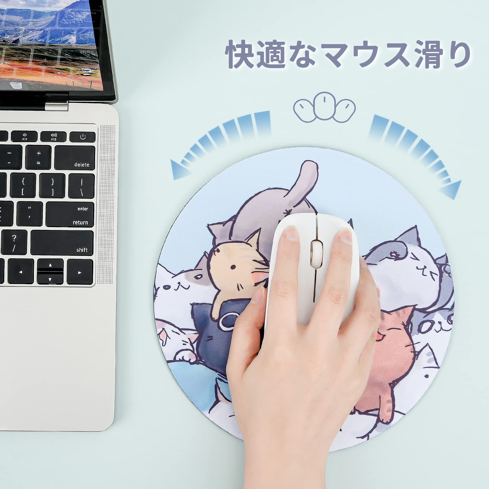 Amazon.co.jp: Newseego マウスパッド かわいい ゲーミングマウス