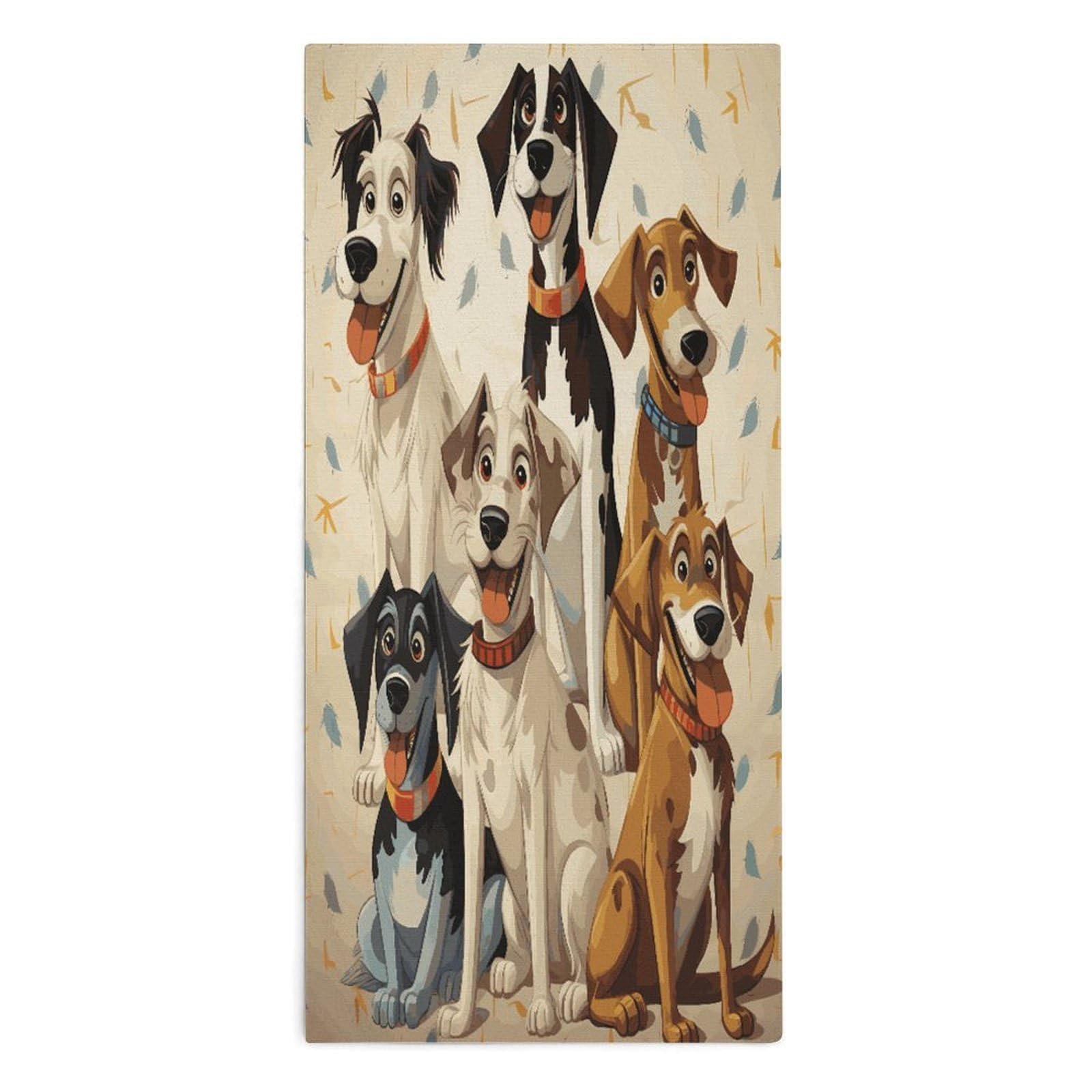 Btcowzrv Style Hound Dogs Bath Towel Beach Towels Shower Towel