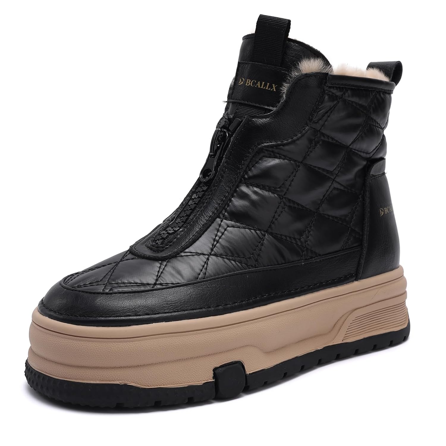 Womens Warm Snow Boots Cold Weather Winter Boots Fur Lined Comfortable Lightweight