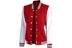 Varsity Jacket Women: High School Baseball Bomber