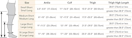 Miniatura 3 de Medias de compresión firmes de 30 a 40 mmHg de fácil punta abierta