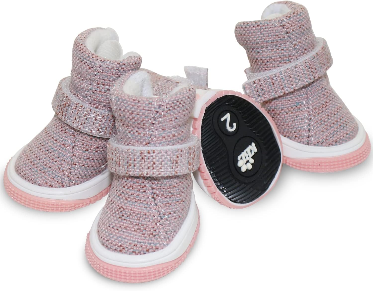 URBEST Winter dog Shoes Super Warm Cotton Anti Slip Dog Boots