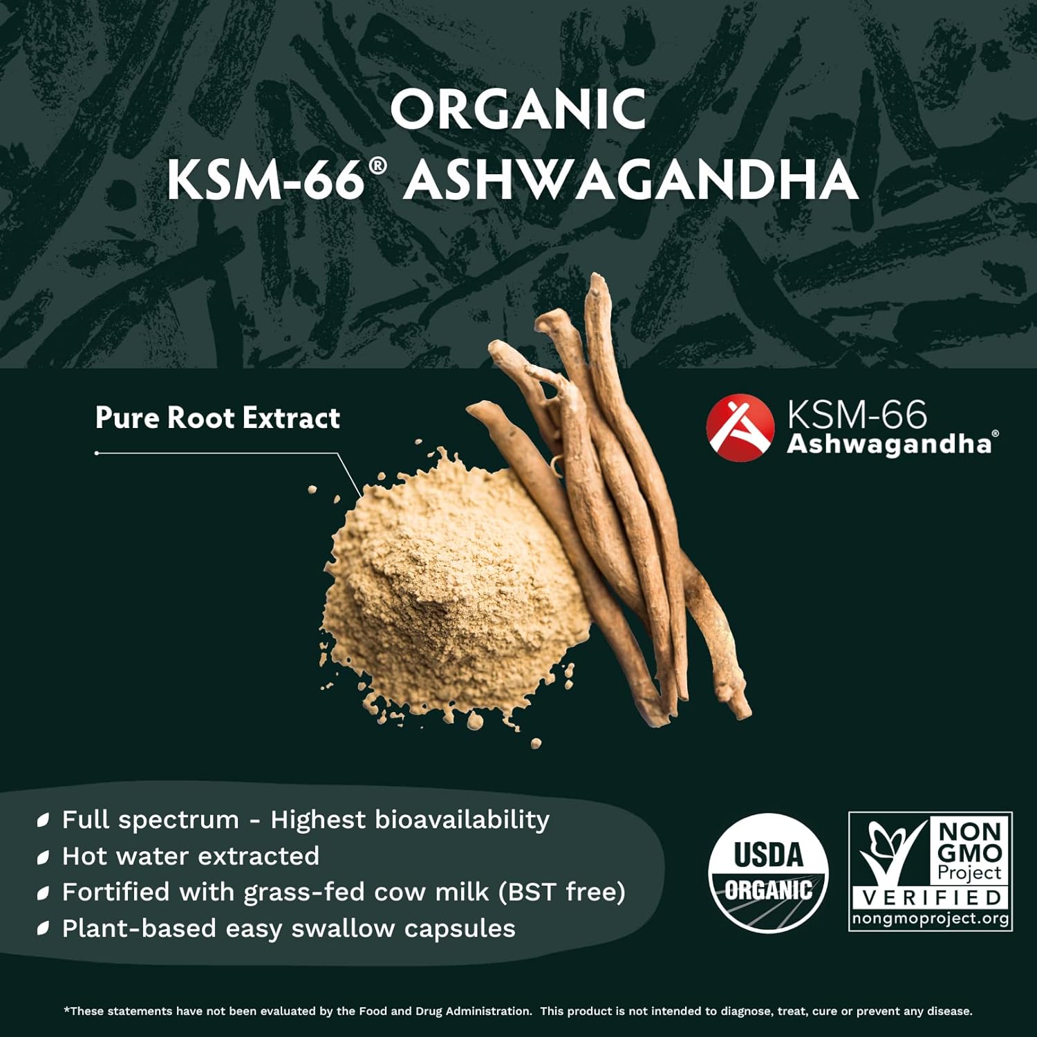 Balance Duo - KSM-66 Ashwagandha 120ct + Turmeric Curcumin C3 Complex 120ct : Health & Household