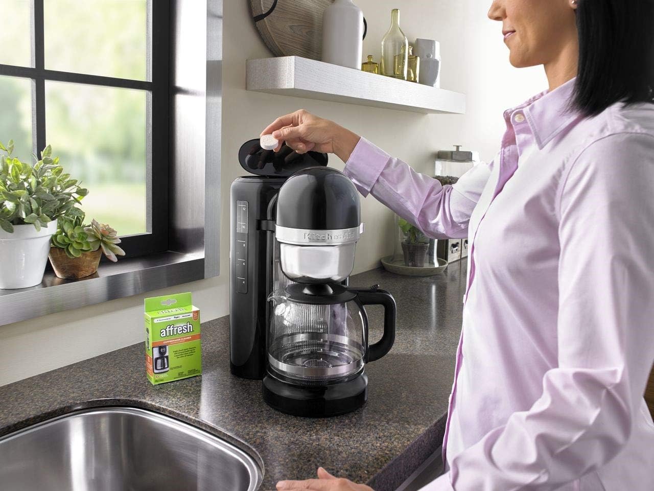 affresh W10511280M2 4ct 2 Pack coffeemaker Cleaner