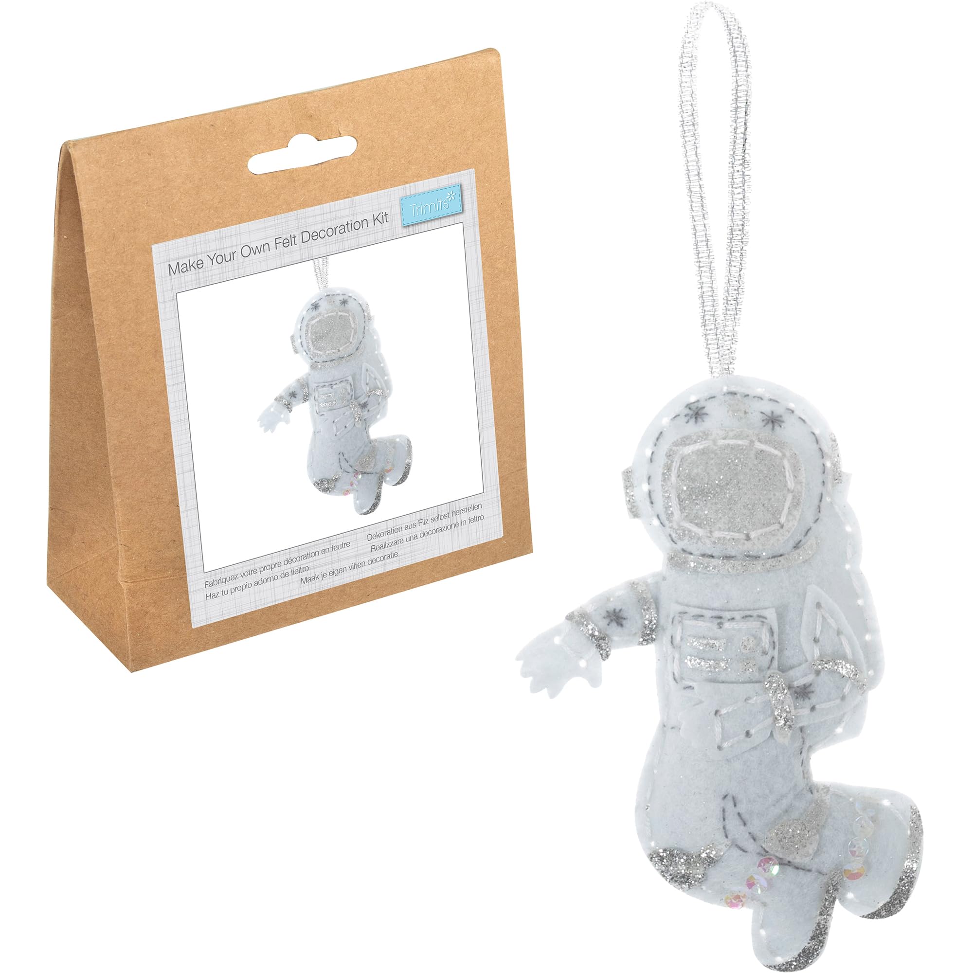 Trimits Felt Decoration Kit, Astronaut