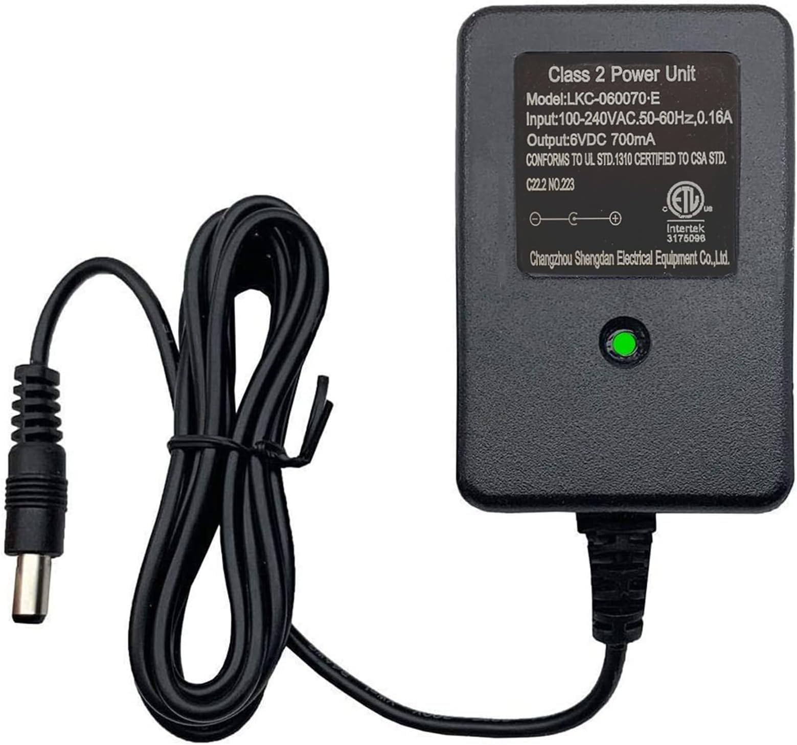 weelye 6V DC 700mA Kids Powered Ride On Car Charger,Universal Children's Electric Ride-On Toys for Kidzone Bumper SUV Toddler Quad ATV Parts